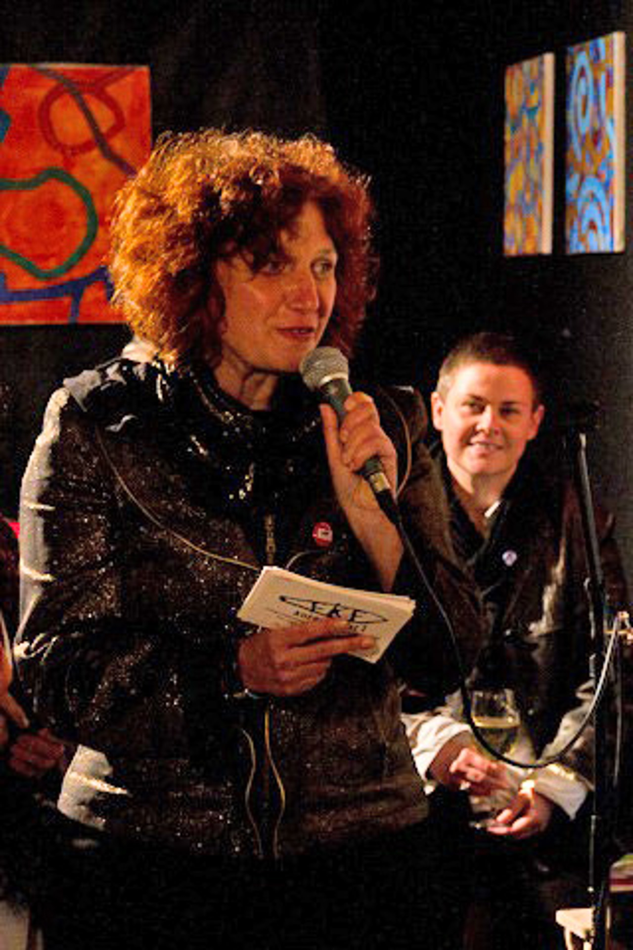 Veranstalterinnen Kristin Beckmann und Grit Sauerborn von P.ART