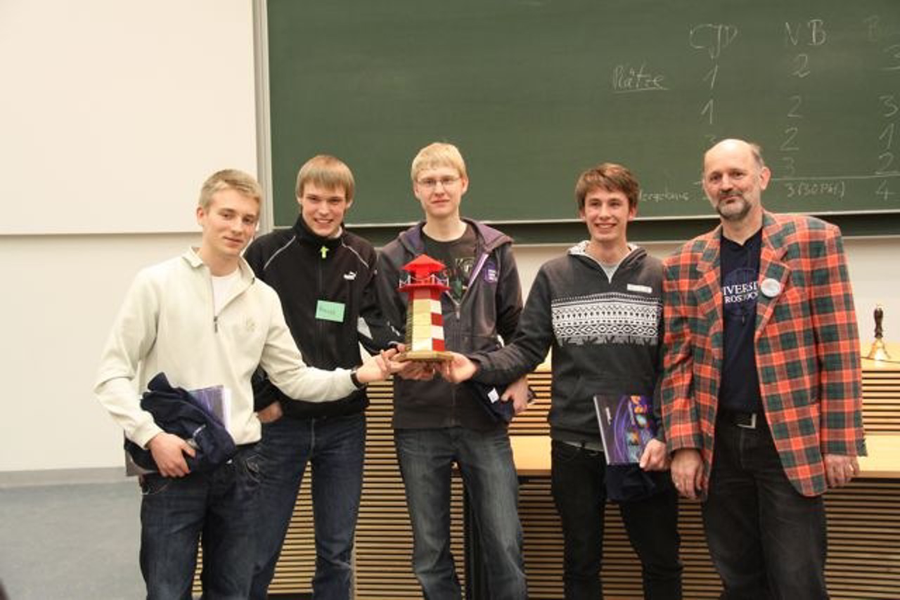 Gewinner des Physiktages 2012: Humboldt Gymnasium Greifswald