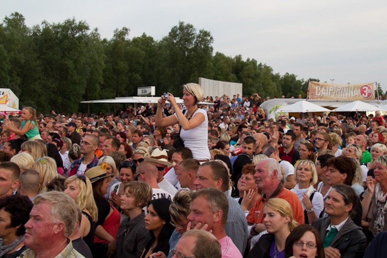 Roland Kaiser Fans in Rostock