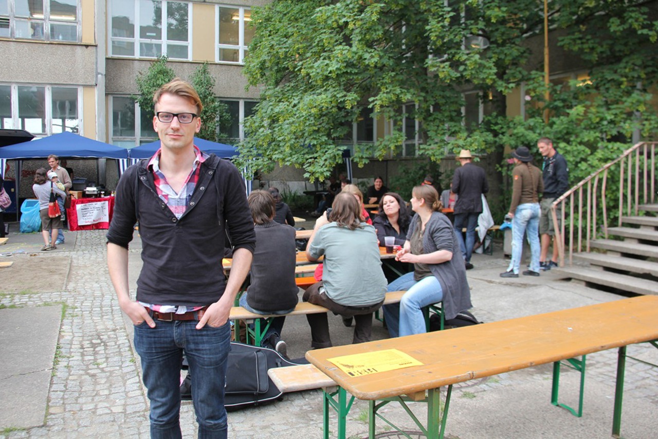 Björn Schreiber (ifnm) ist schon mit der Vorbereitung des neuen Semesters beschäftigt