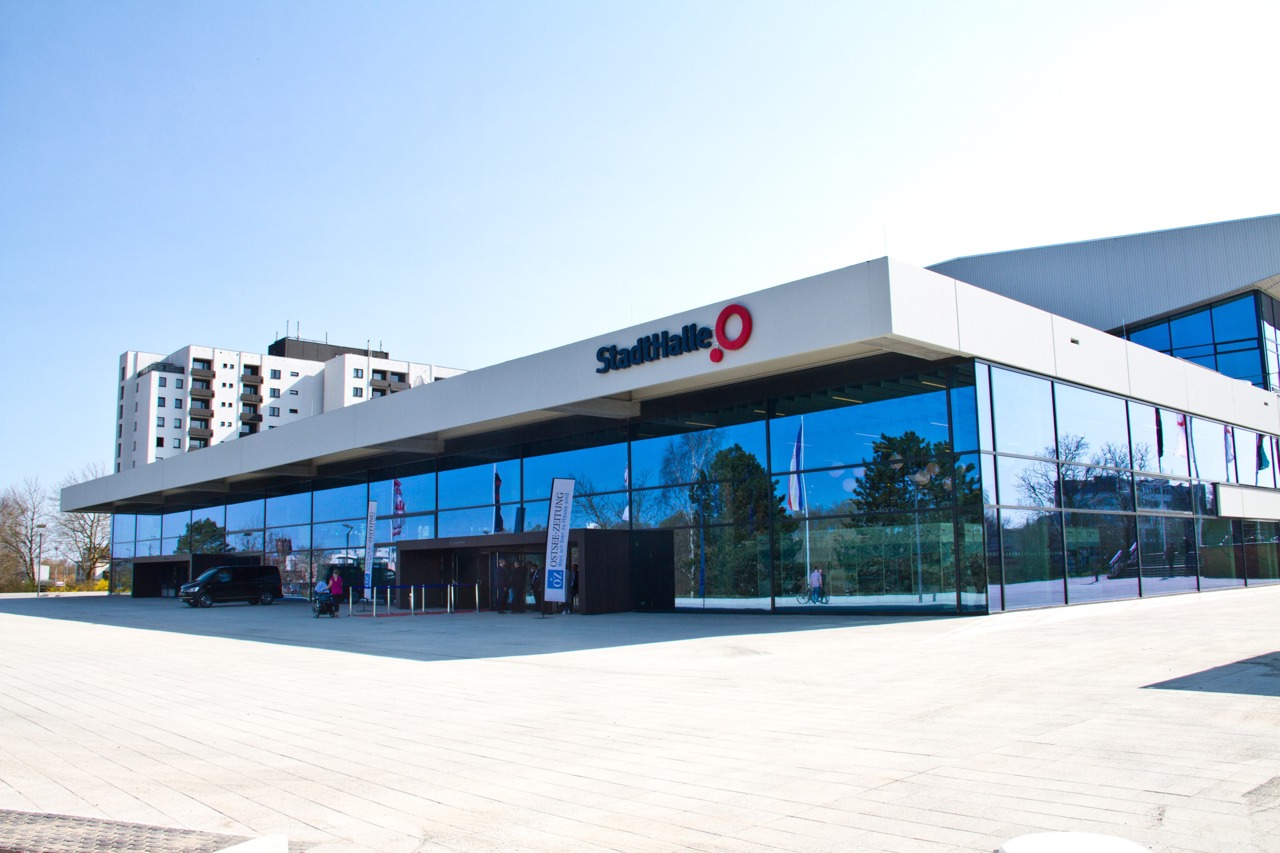Stadthalle Rostock nach der Sanierung