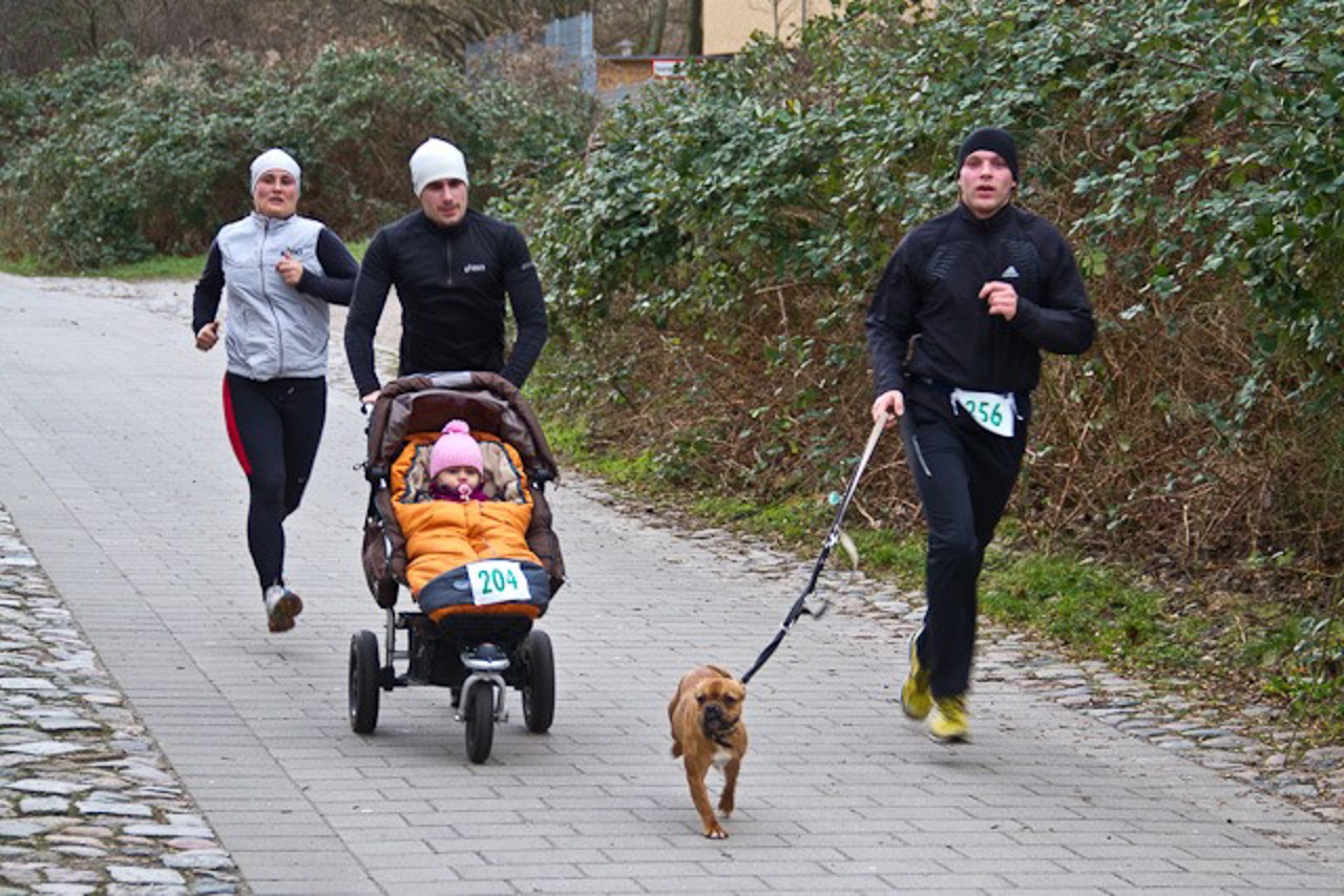 Laufsport mit Kind und Hund