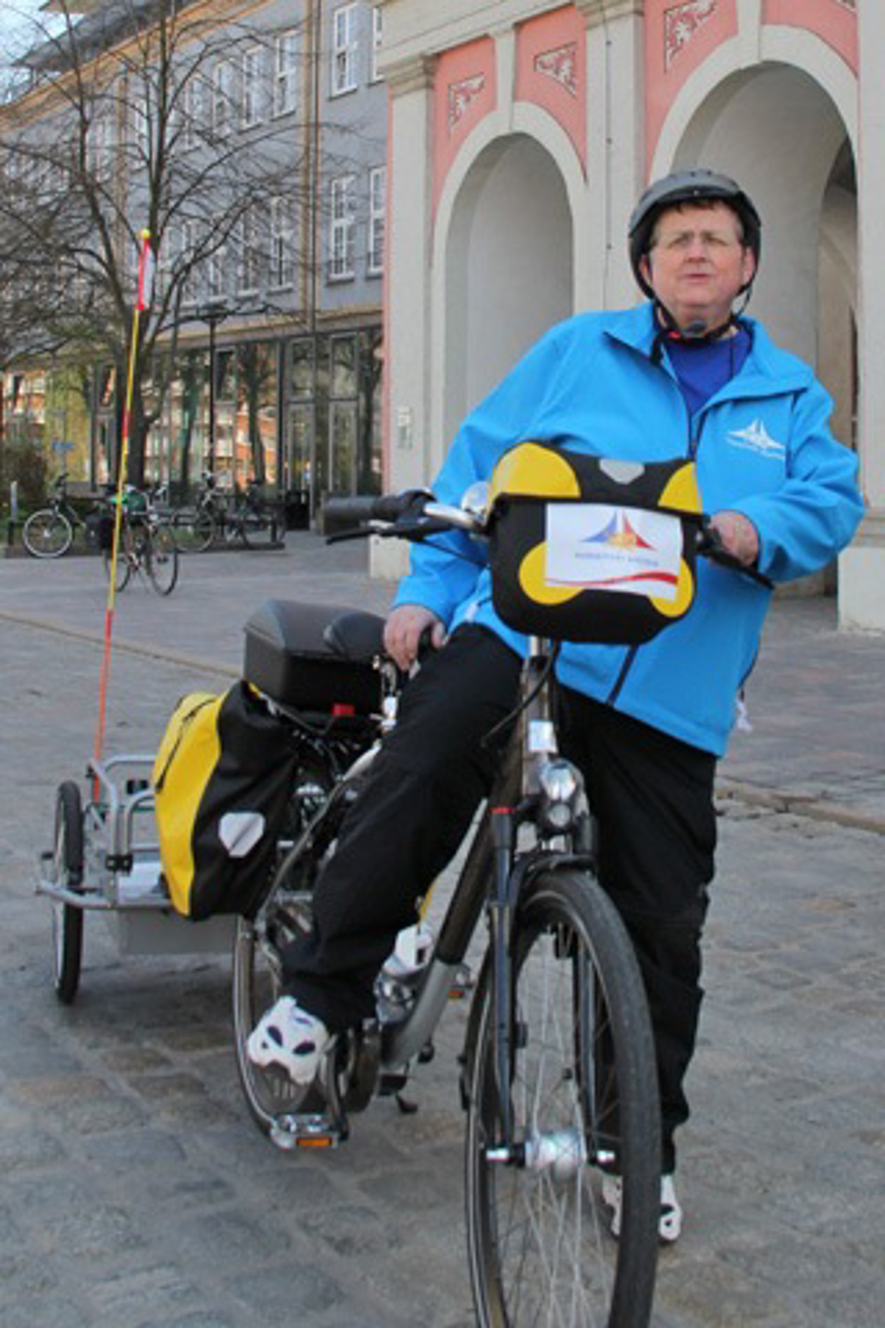 Peter Schmidt, Radwegewart in Rostock