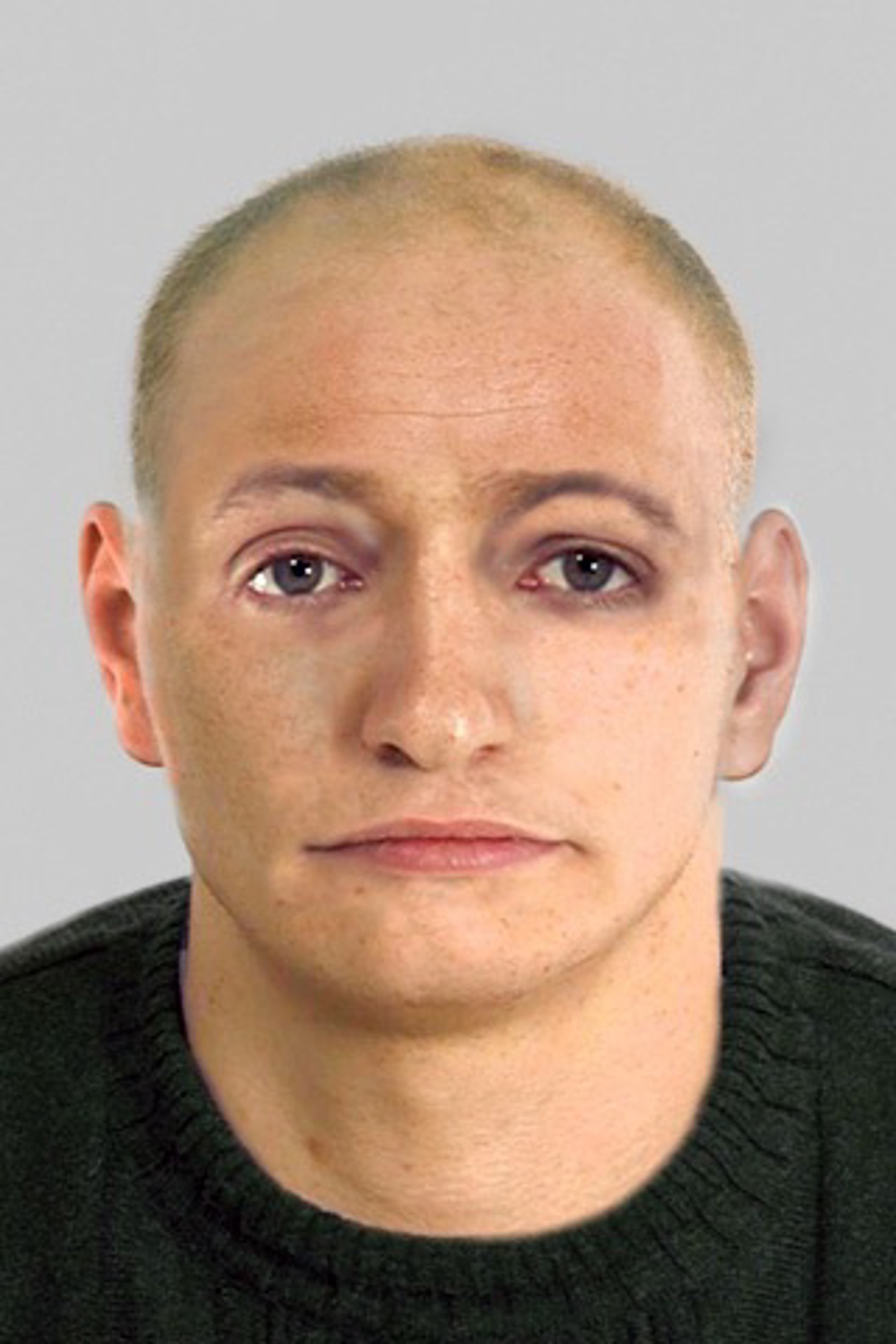 Phantombild des mutmaßlichen Exhibitionisten