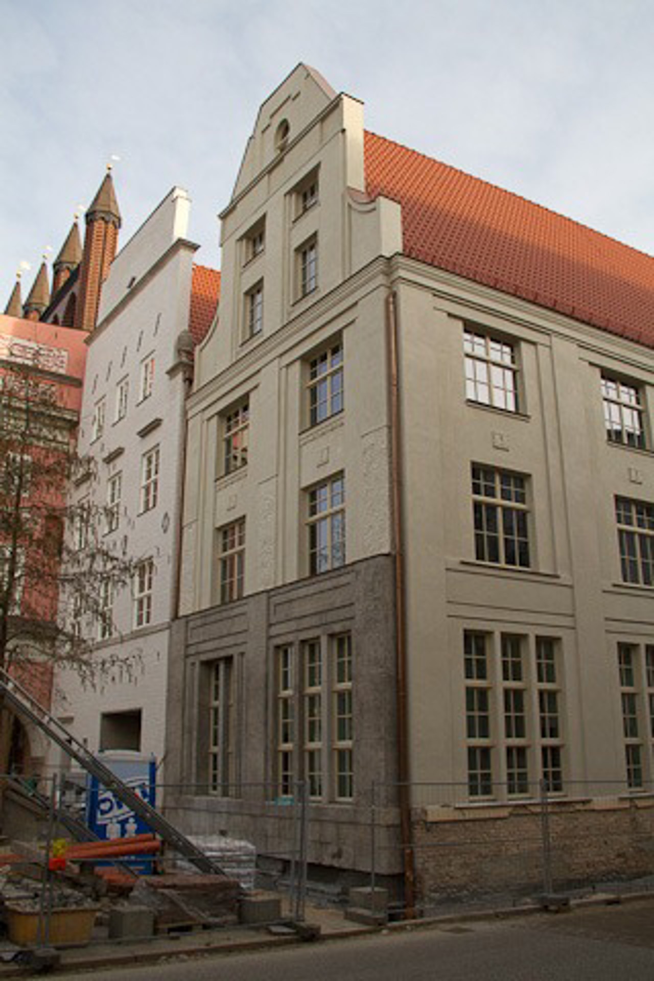 Giebelhäuser am Rathaus am Neuen Markt 1A