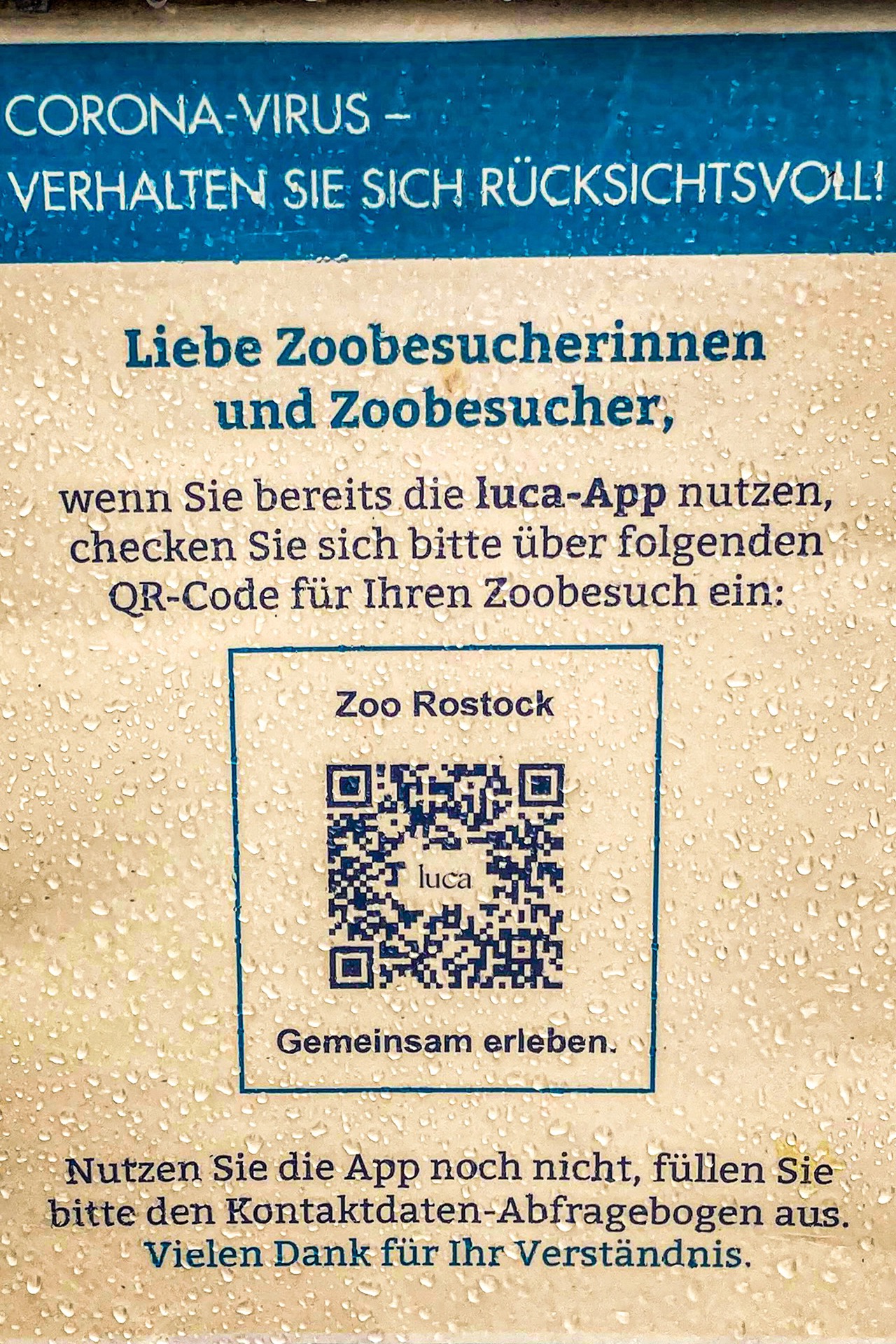 Einfach mal in den Rostocker Zoo? Fake-Check-Ins in Geschäften und Freizeiteinrichtungen können zum Problem bei der Corona-Nachverfolgung mit Luca werden