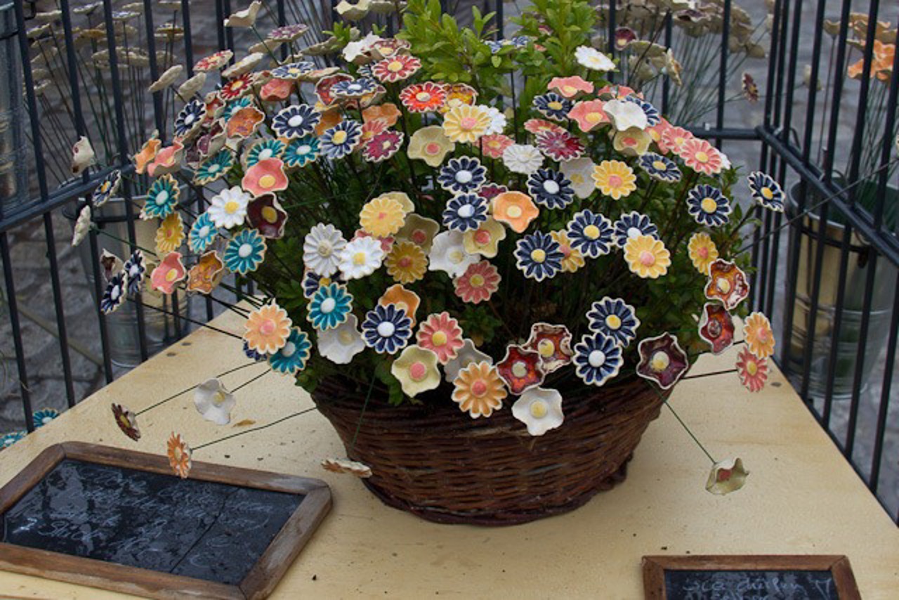 Die Blumen von Reglindis Schütze versprühen Sommerlaune