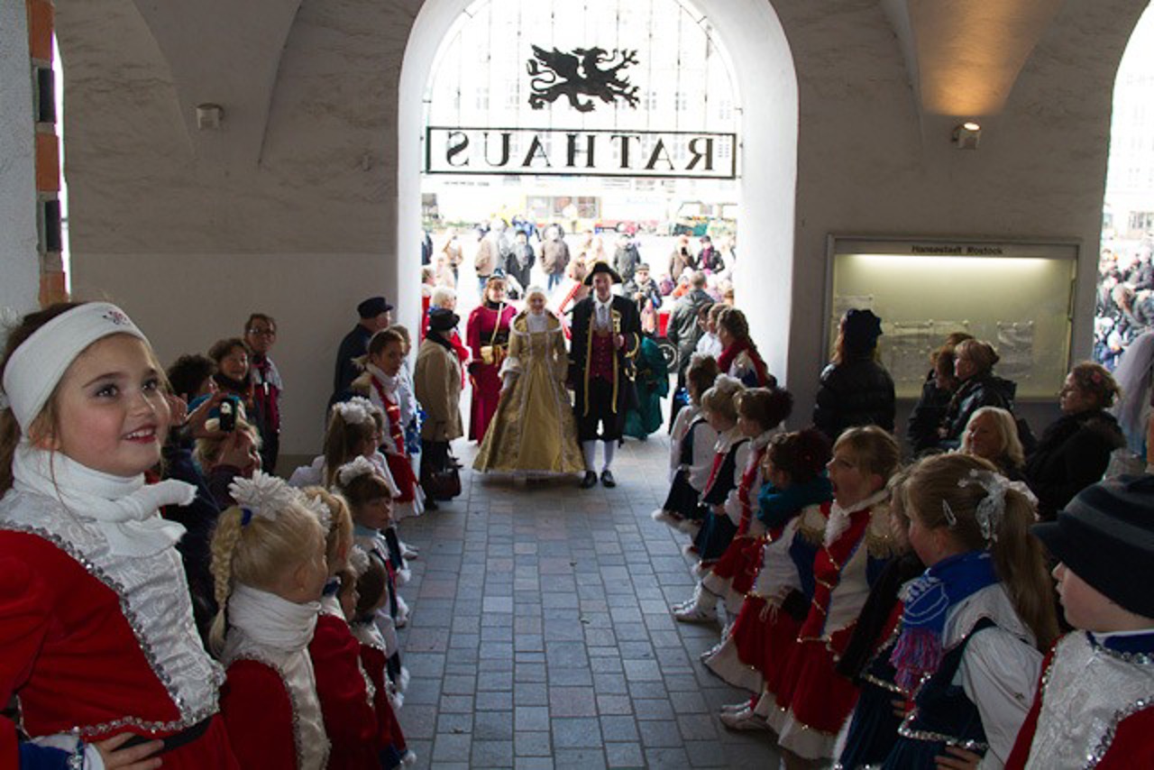 Spalier für das Prinzenpaar
