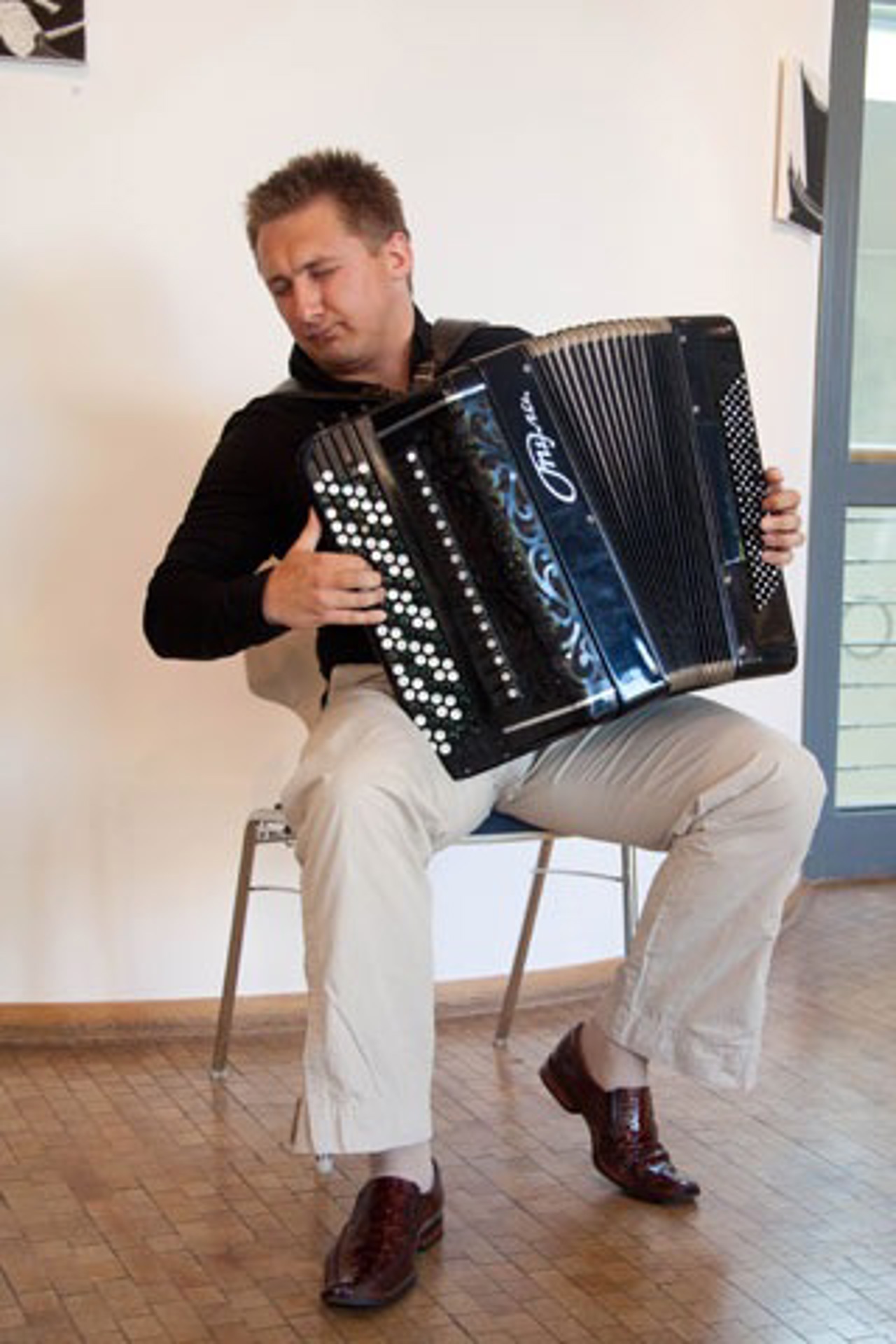 Sergiy Medvid am Bajan