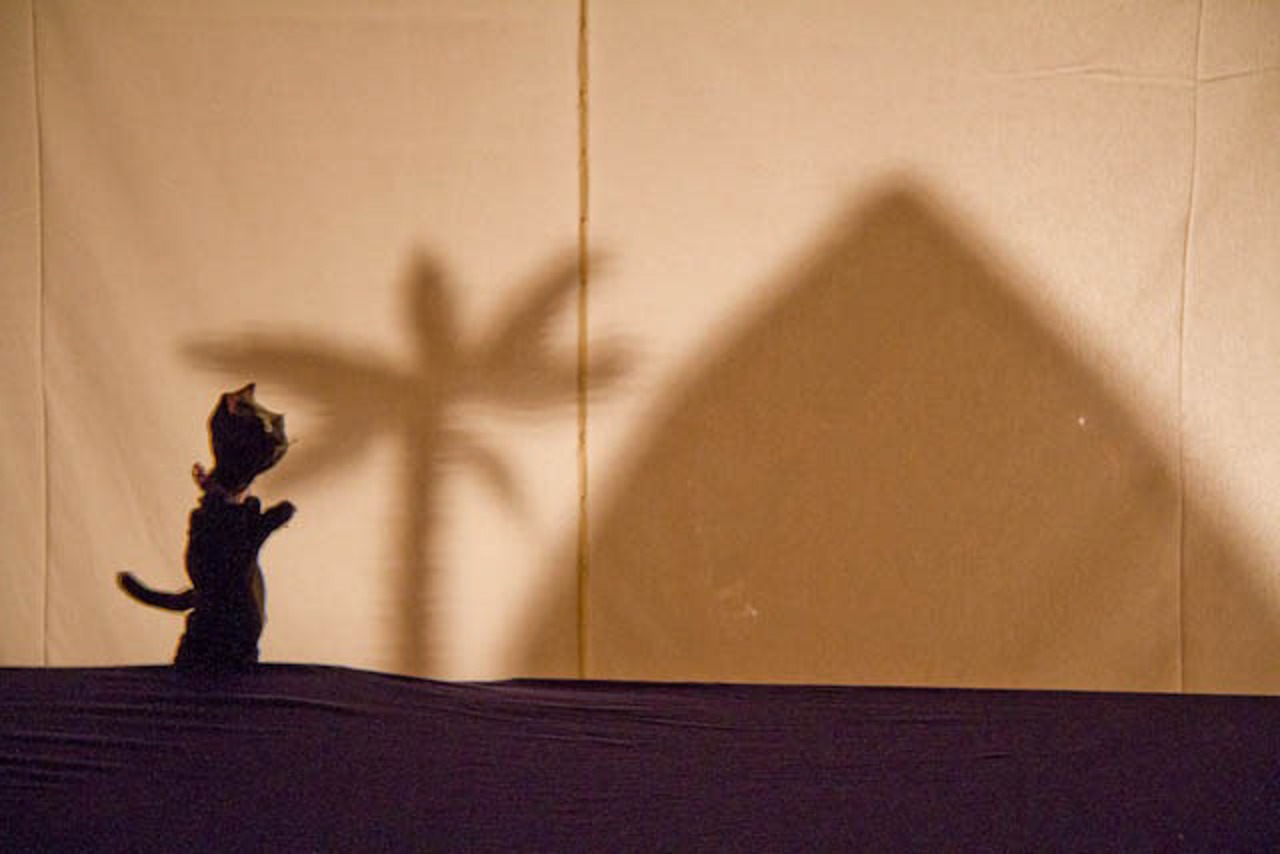 Puppenspiel in der Galerie wolkenbank