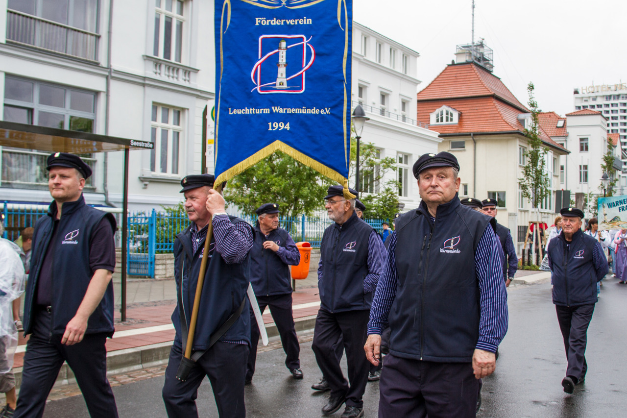 Die „Leuchtturmmänner“ beim Niegen Ümgang
