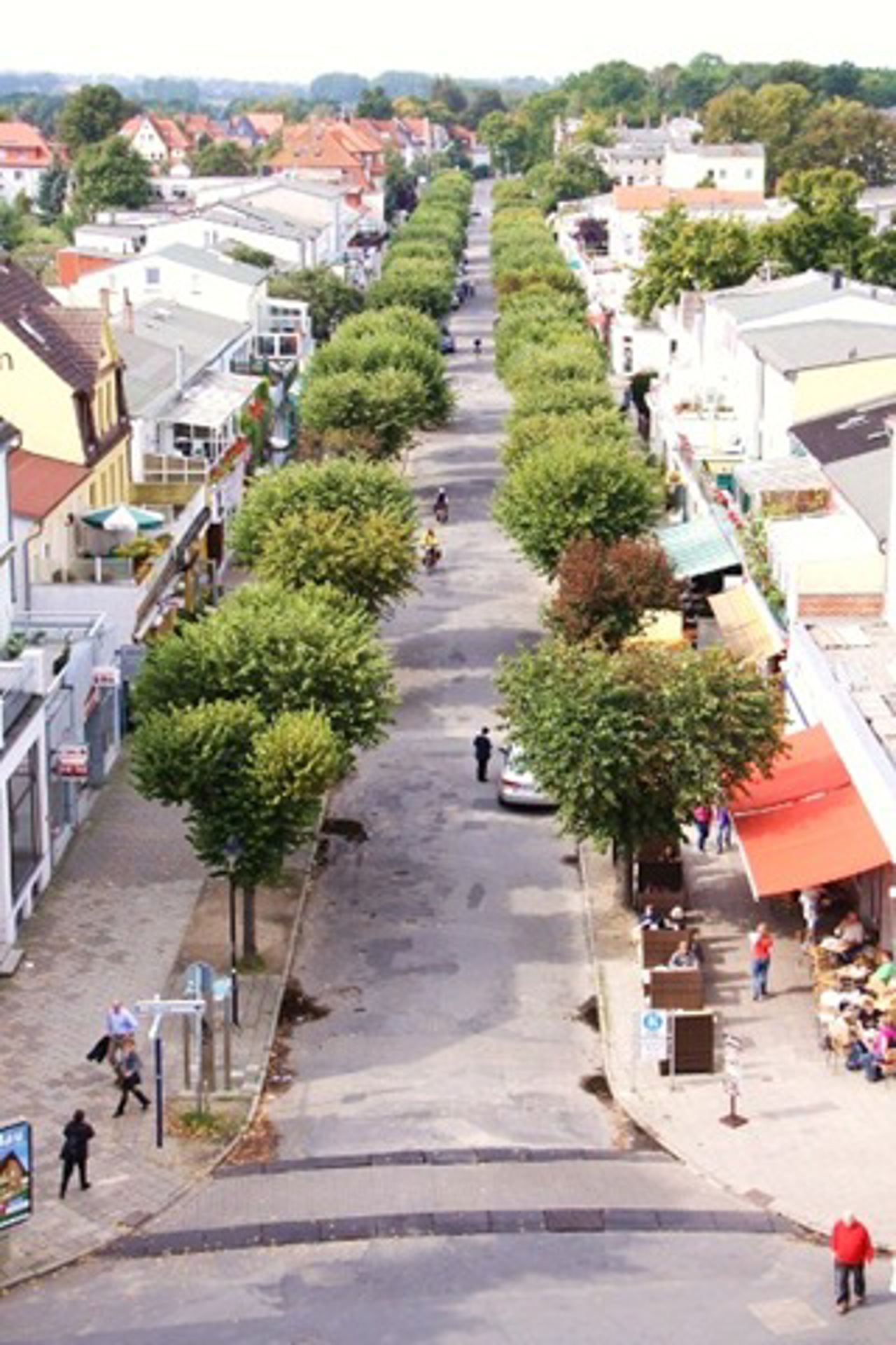 Mühlenstraße in Warnemünde
