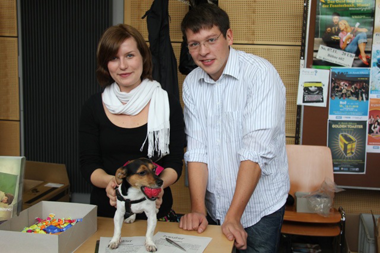 Redaktion des Studentenmagazin „Heuler“