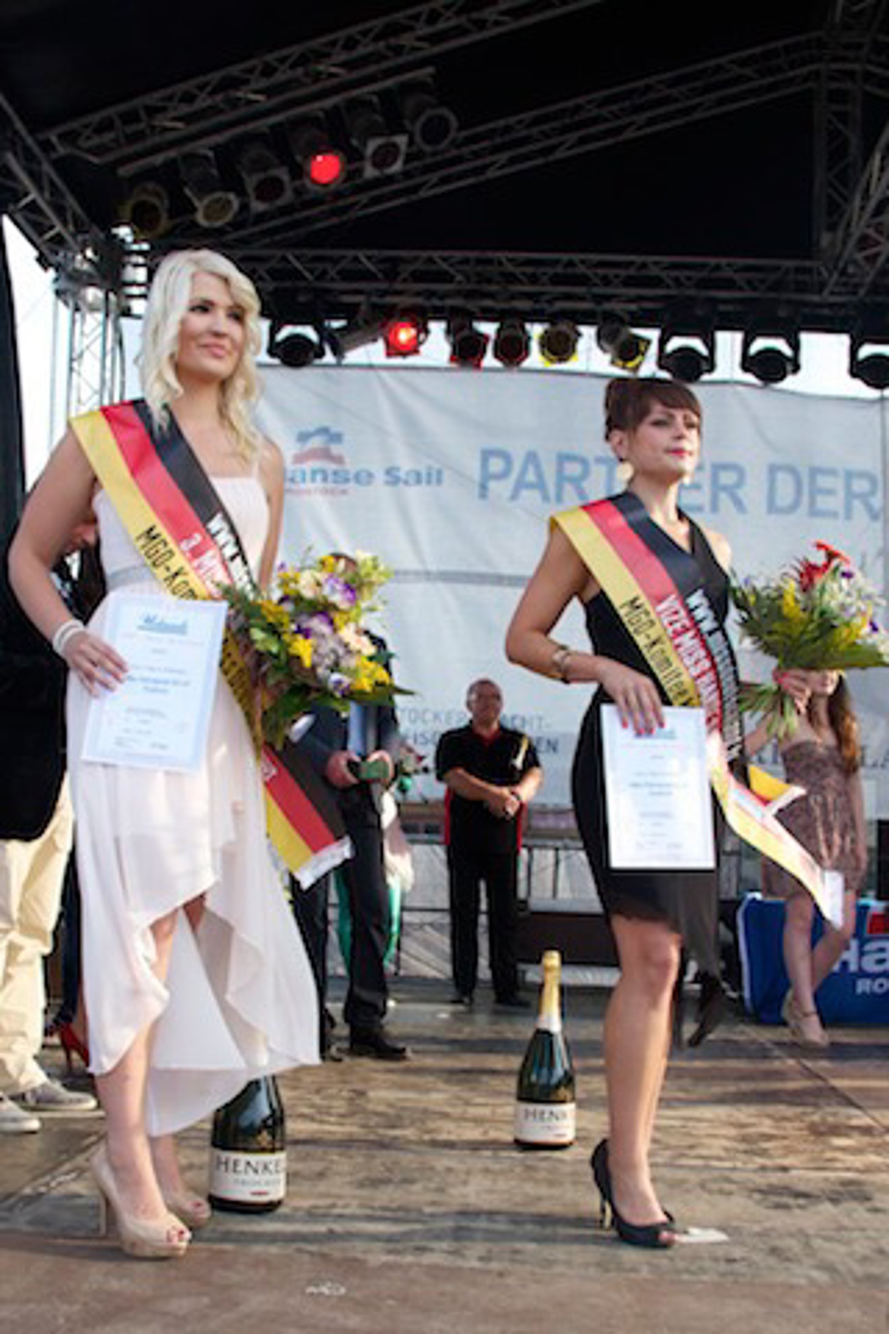 Miss Hanse Sail Wahl 2014 - Zweit- und Drittplatzierte