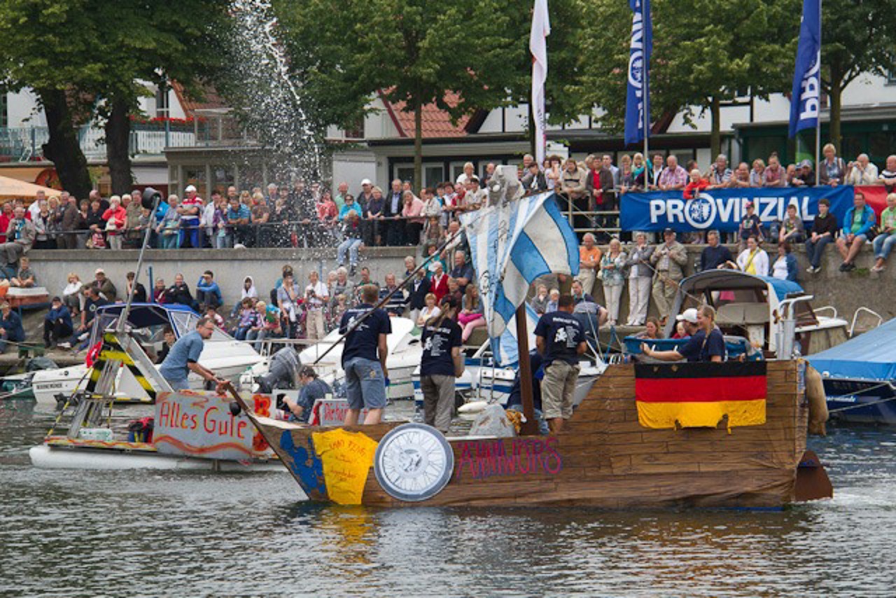 Waschzuberrennen Warnmünde 2012