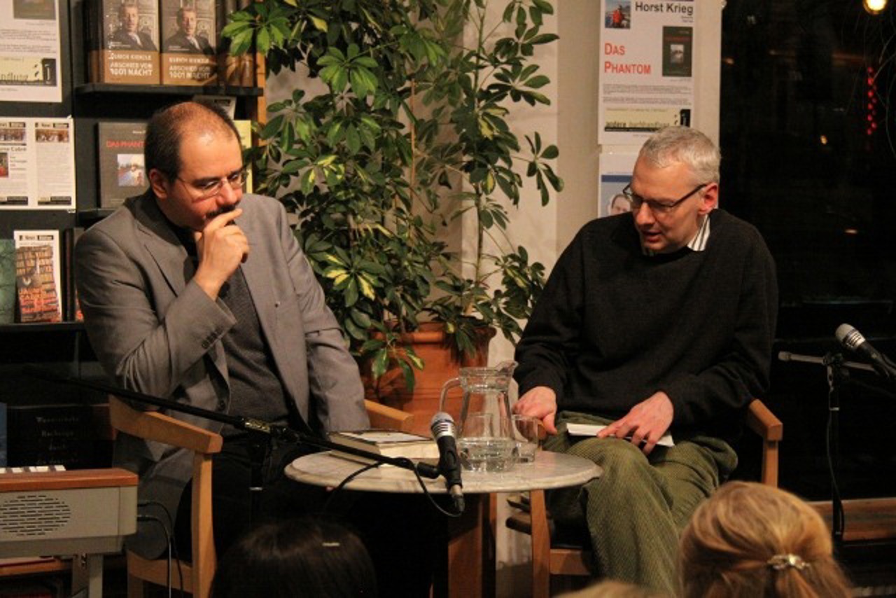 Sherko Fatah und Lutz Hagestedt