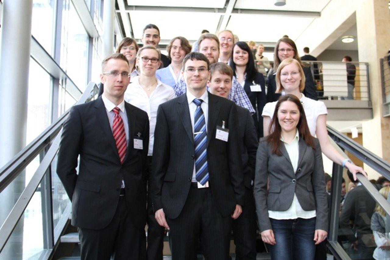 Andreas Dumrath und das Organisationsteam