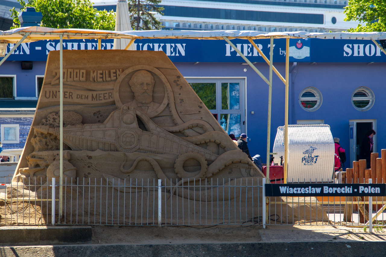 Sandwelt 2019 Warnemünde: 20000 Meilen unter dem Meer von Wiaczeslaw Borecki