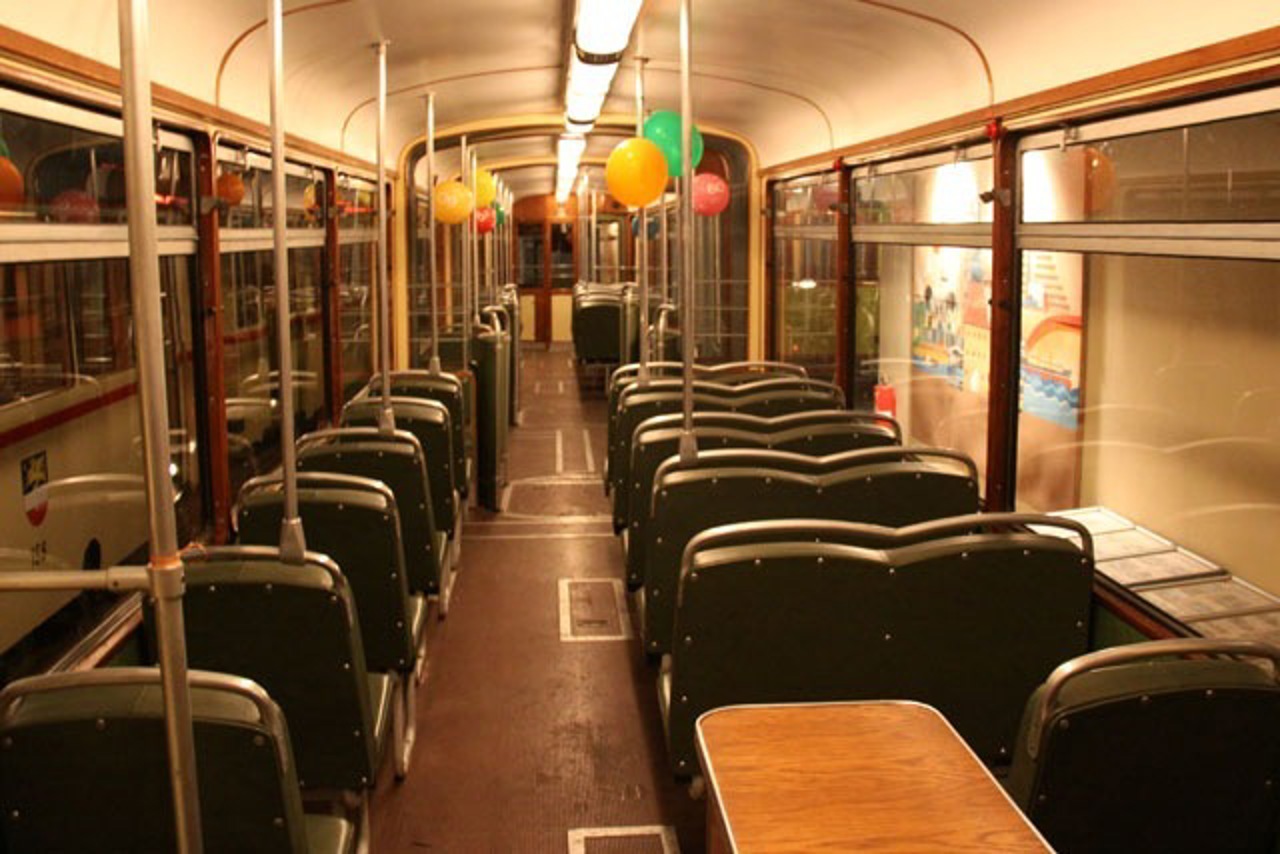 Straßenbahn Ausstellung im Depot 12 in Rostock-Marienehe