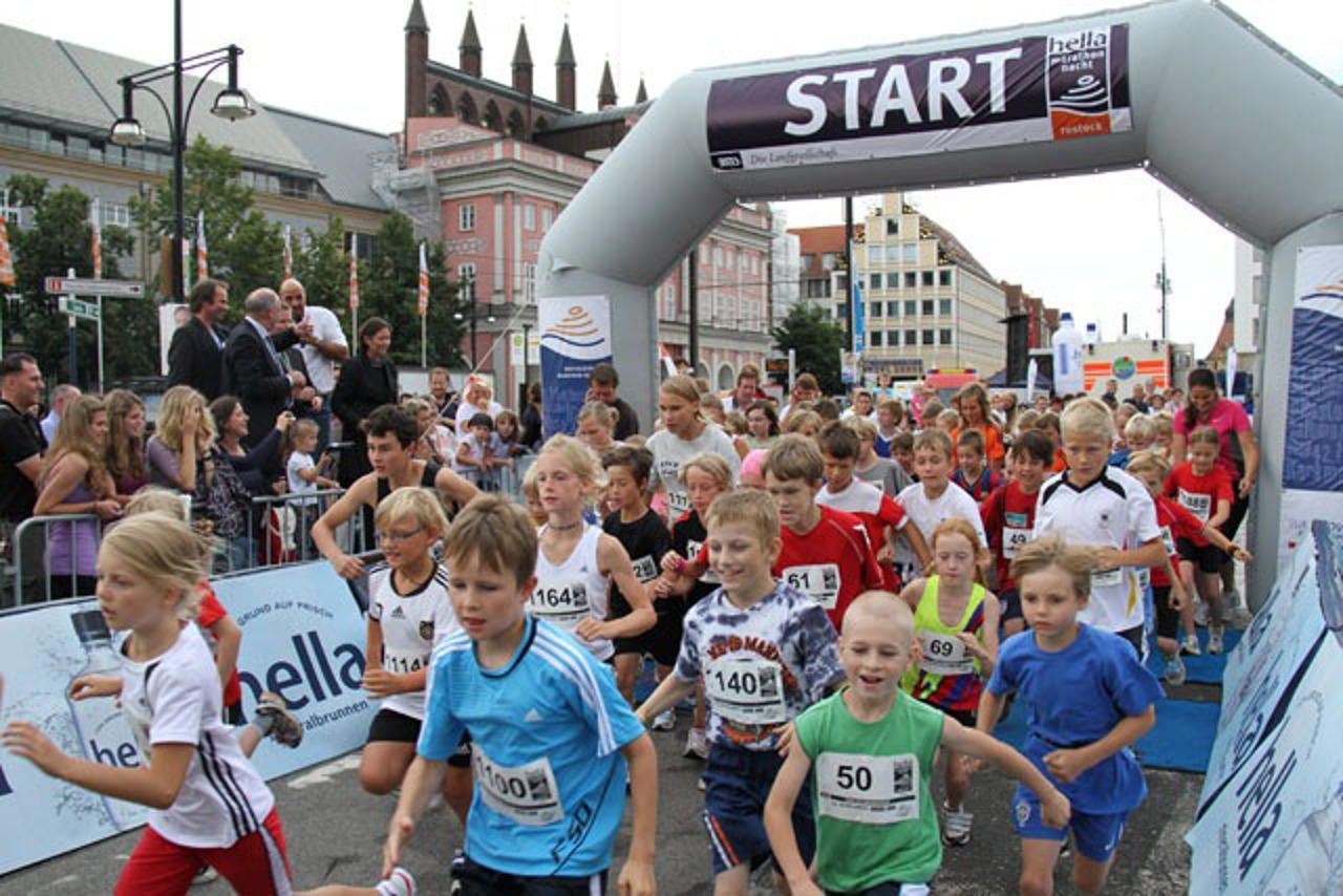 Start des Kids Halbmarathon 2011