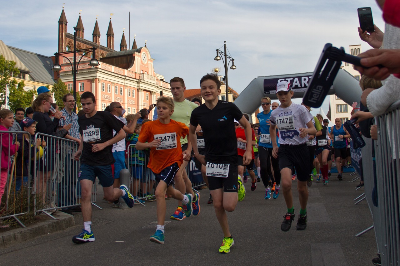 Start zum neuen Lauf Rostocker 7 um 19:07 Uhr