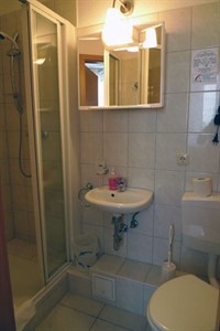 Badezimmer, Hotel am Hopfenmarkt