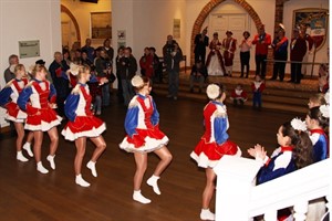 Rostock: Prinzengarde im Rathaus am 11.11.2009