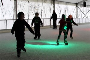 Eislaufen gehört auch dazu