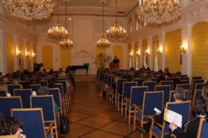 Festsaal im Rostocker Rathaus