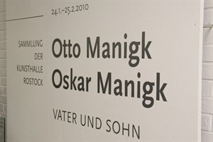 Manigk - Vater und Sohn, Kunsthalle Rostock