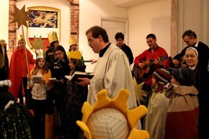 Sternsinger im Rostocker Rathaus