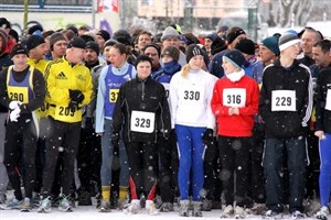 Start vom Rostocker Silvesterlauf