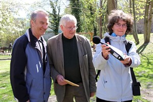 Hans-Georg Boye, Helmut Teichmann und Janet Köhler