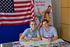 Jasmina Köhler und Kitty Schulz - als Au-pair in die USA