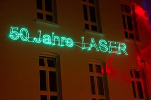 Lasershow, Lange Nacht Wissenschaften in Rostock