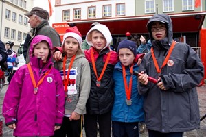 Staffelteam „Die schnellen Wadenbeißer“