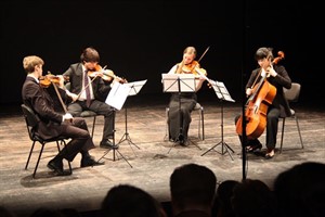 Streichquartett zum Kammermusikfestival in der HMT