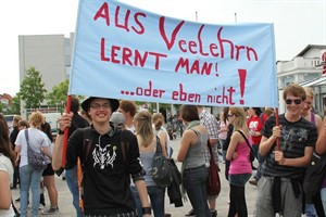 Danny Lange und Hannes Wernig vom Richard-Wossidlo-Gymnasium Ribnitz-Damgarten