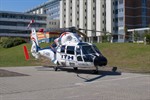 Neuer Hubschrauber am Südstadt-Klinikum