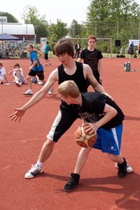 Streetball-Turnier in Rostock