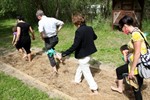 Eröffnung des Barfußpfades im IGA-Park