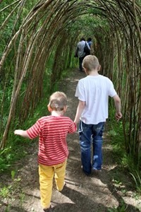 Weidentunnel im IGA-Park Rostock