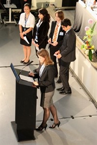 Redner beim BALMUN 2010 im ISG