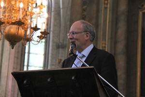 Roland Methling in der Marienkirche