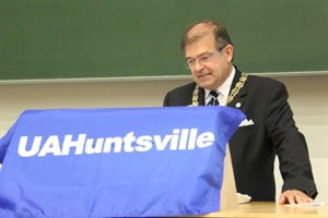 Rektor Wolfgang Schareck - Kooperation zwischen den Universitäten Rostock und Alabama