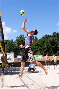 Beachvolleyballturnier am Waldessaum, Uni Rostock