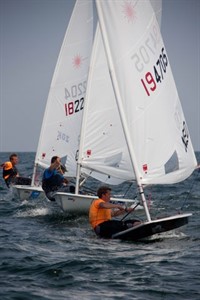 Laser Europa Cup vor Warnemünde