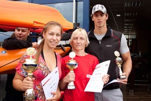 Siegerehrung: Team ‚Kaiser Markus‘ (Steffi Weber), Team ‚Wiro‘ und Team ‚Titanic‘ (Gordan Harbrecht)