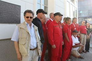 Stephan Jantzen Gedenkfeier am Lotsenhaus Warnemünde