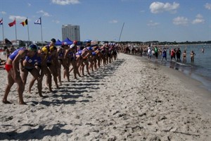 Start des Run-Swim-Run beim 14. DLRG Cup